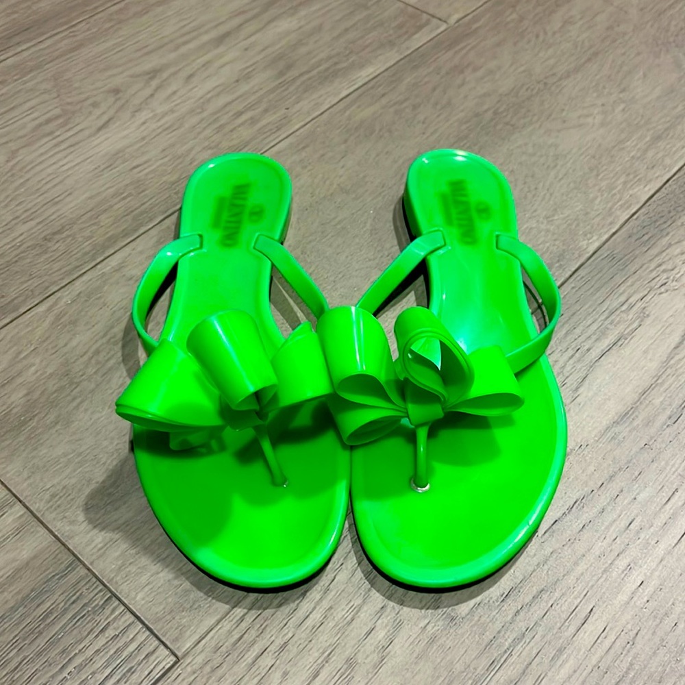 Valentino rubber slides,  Authentic